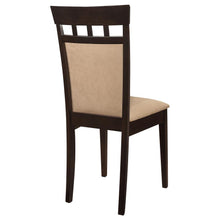 Gabriel - Closed BackSide Chairs (Set of 2) - Cappuccino