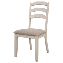 Ronnie - Wood Dining Side Chair (Set of 2) - Rustic Cream