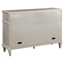 Evangeline - 4-Drawer Sideboard Buffet Cabinet - Silver Oak