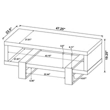 Dinard - Engineered Wood Coffee Table - Gray Driftwood