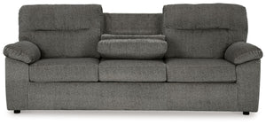 Bindura - Mineral - Sofa With Drop Down Table