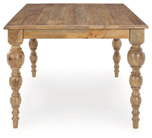 Rybergston - Light Brown - Rectangular Dining Room Table