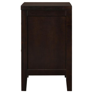 Carlton - 2-Drawer Nightstand - Cappuccino