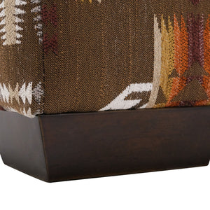 Porter - Storage Ottoman - Dark Brown