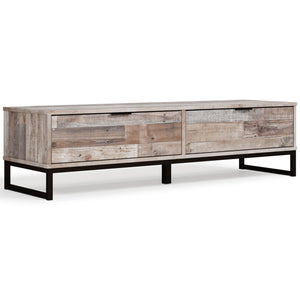 Neilsville - Whitewash - Storage Bench