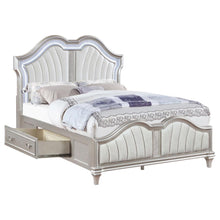 Evangeline - LED Storage Panel Bed