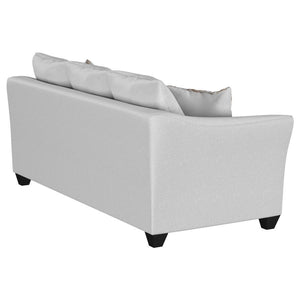 Salizar - Upholstered Flared Arm Sofa - Sand