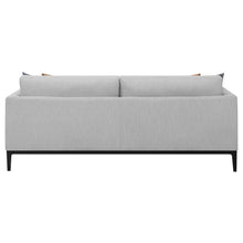 Apperson - Upholstered Track Arm Sofa - Light Gray