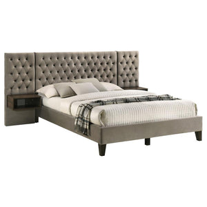 Marley - Upholstered Wall Panel Bed