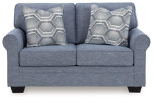 Carissa Manor - Denim - Loveseat