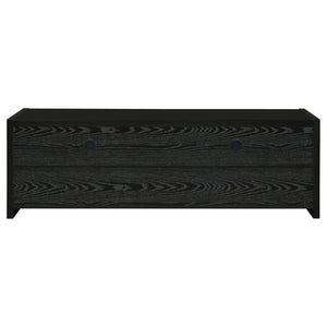 Alton - 3-drawer Black Oak TV Console