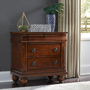 Rustic Traditions - Nightstand - Dark Brown