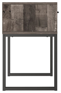 Neilsville - Black / Gray - One Drawer Night Stand