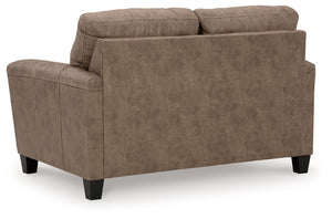 Navi - Fossil - 3 Pc. - Sofa, Loveseat, Rocker Recliner