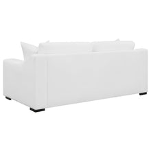 Ashlyn - Upholstered Sloped Arm Sofa - White