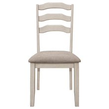 Ronnie - Wood Dining Side Chair (Set of 2) - Rustic Cream