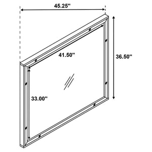 Larue - Dresser Mirror - Silver