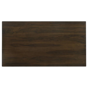 Wes - Rectangular Wood Dining Table - Dark Walnut