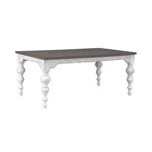 River Place - Rectangular Leg Table - White