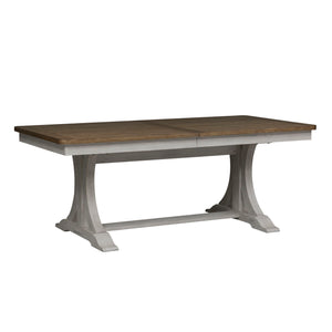 Farmhouse Reimagined - Trestle Table - White