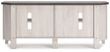 Dorrinson - Two-tone - Medium Corner TV Stand