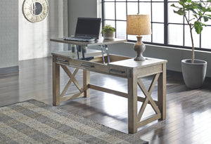 Aldwin - Gray - Home Office Lift Top Desk