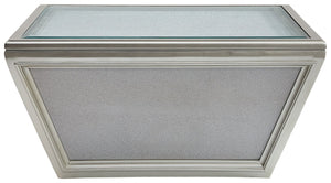 Traleena - Silver Finish - Square Cocktail Table