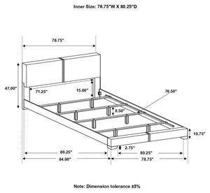 Conner - Upholstered Panel Bed