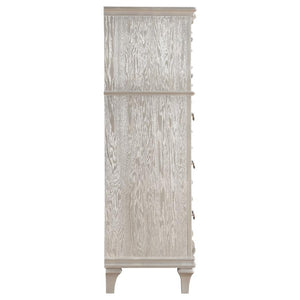 Evangeline - 6-Drawer Bedroom Chest - Silver Oak