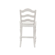 Magnolia Manor - Ladder Back Counter Chair - White