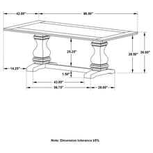 Parkins - Rectangular Dining Table - Rustic Espresso