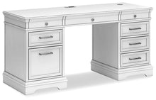 Kanwyn - Whitewash - Credenza With Eight Drawers