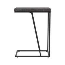 Carly - Expandable Engineered Wood C-Shaped Side Table