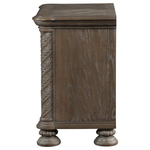 Emmett - 3-Drawer Nightstand - Walnut