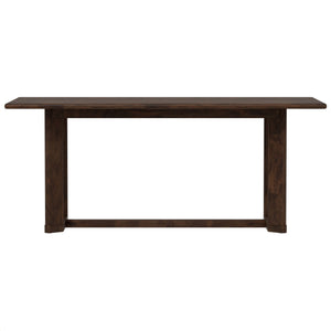 Ronan - Trestle Dining Table - Rich Brown