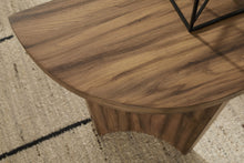 Austanny - Warm Brown - Sofa Table