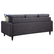 Watsonville - Upholstered Track Arm Tufted Sofa - Gray