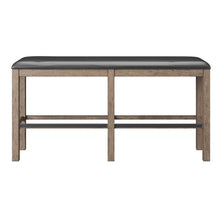 Benton - 60" Bar Height Bench Brown / Dark - Brown / Dark