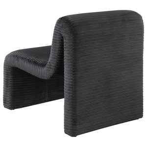 Drayton - Upholstered Curved Armless Accent Chair