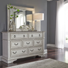 Abbey Park - Sleigh Bed, Dresser & Mirror