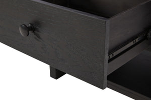 Foyland - Black - Square End Table