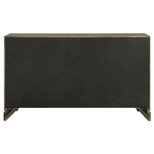 Gran Park - 6-Drawer Dresser Cabinet - Dark Cocoa