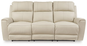 Dahlmoore - Almond - Power Reclining Sofa