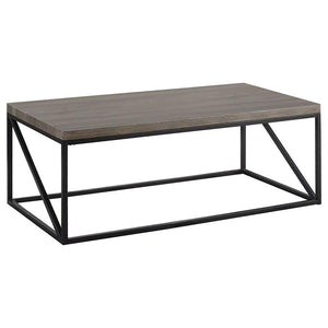 Birdie - Rectangular Engineered Wood Coffee Table - Sonoma Gray