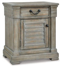 Moreshire - Bisque - One Drawer Night Stand