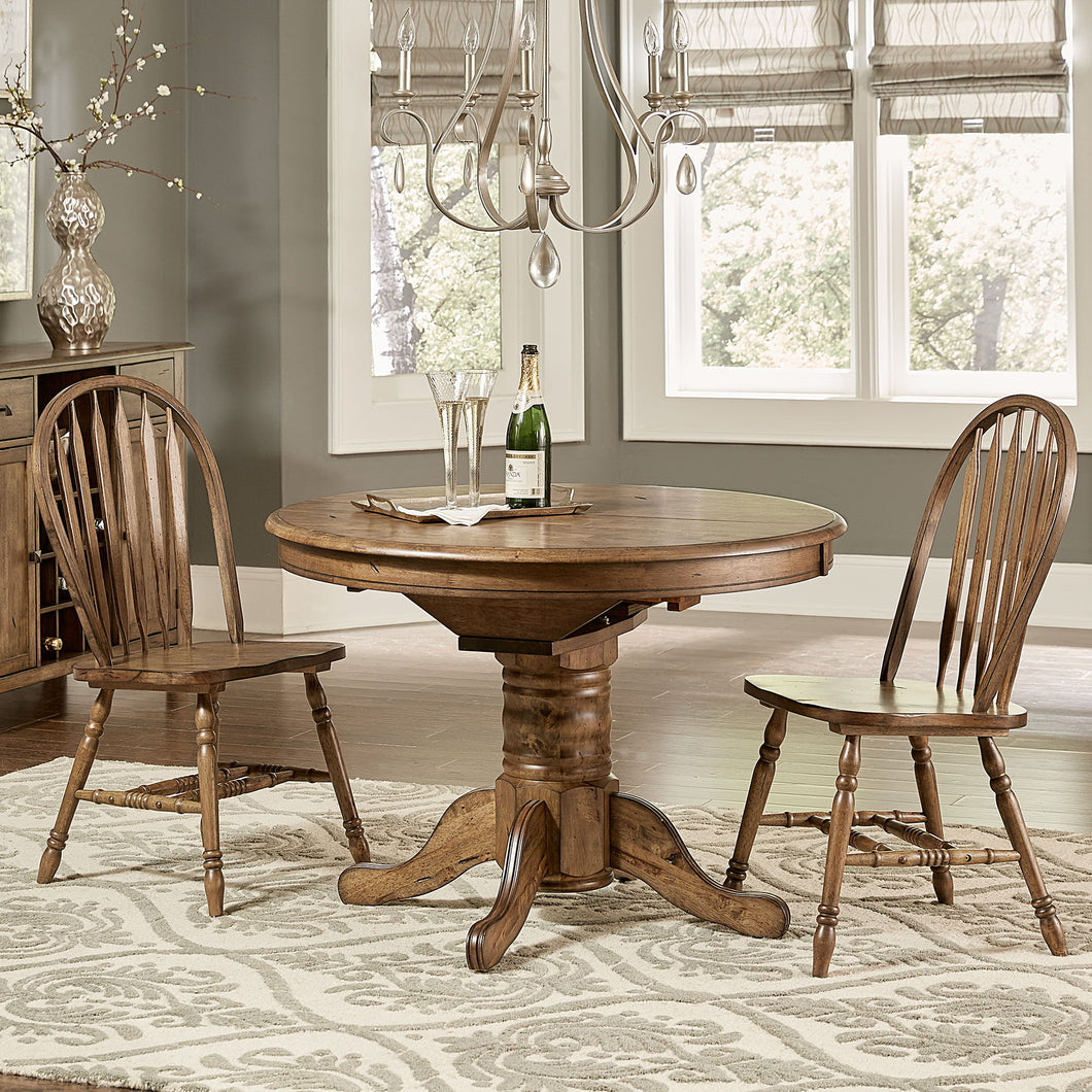 Carolina Crossing - Pedestal Table