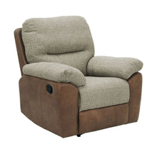 Porter - Recliner Chair - Badlands Saddle & Sandstorm