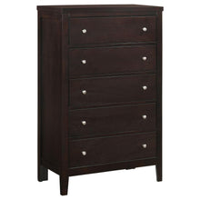 Carlton - 5-Drawer Bedroom Chest - Cappuccino