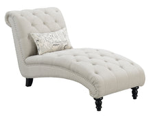 Hutton Ii - Tufted Chaise - Ivory